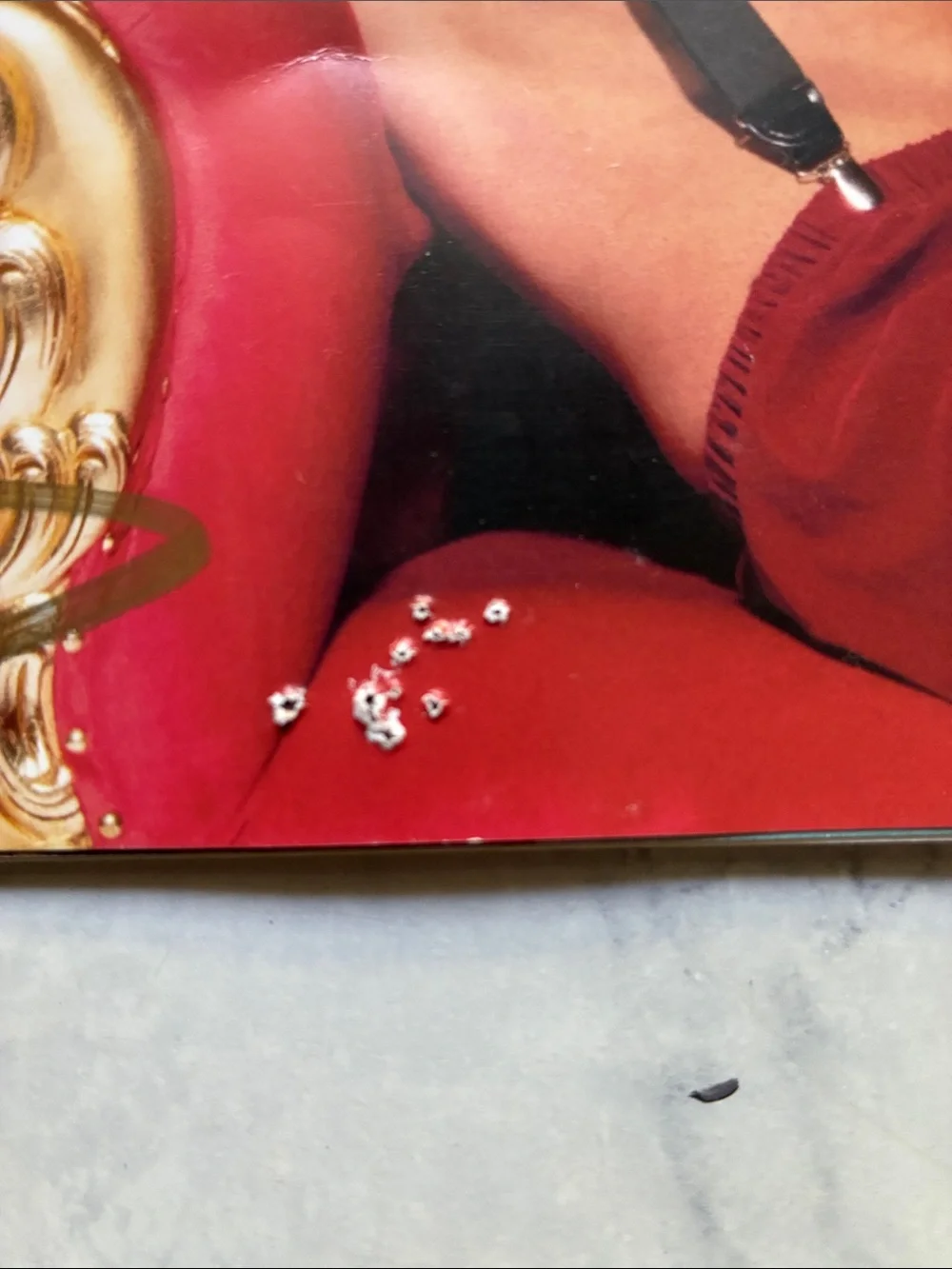 Chad Michael Murray 2025 'Twelve Months' Calendar - Red & Gold Cover